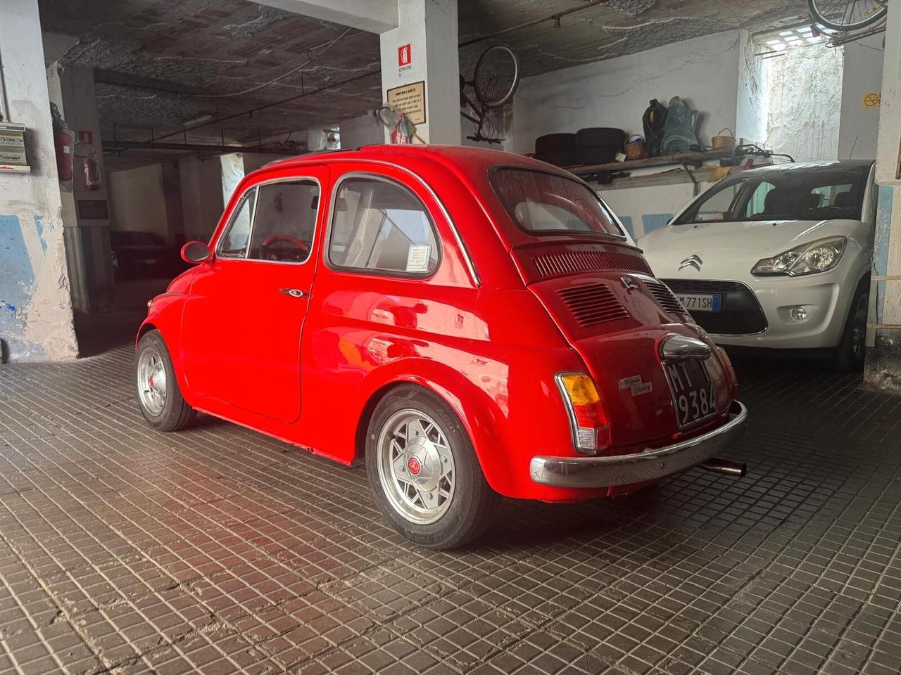 Fiat 500 F PISTA CAMBIO SINCRONIZZATO MOTORE 600