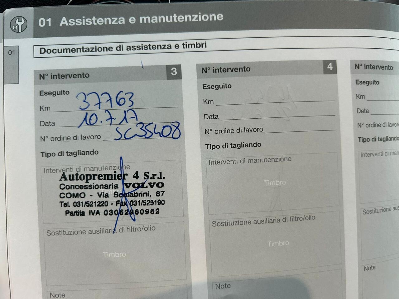 Volvo V40 D2 1.6 115 Cv Km 120.000-2014