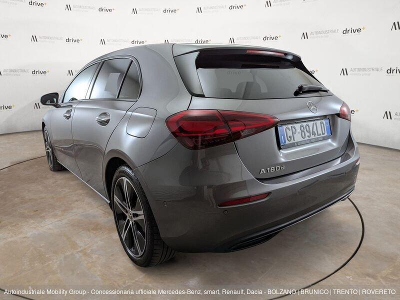 Mercedes-Benz Classe A 180 D PROGRESSIVE ADVANCED PLUS AUTOMATIC ''NEOPATENTATI''