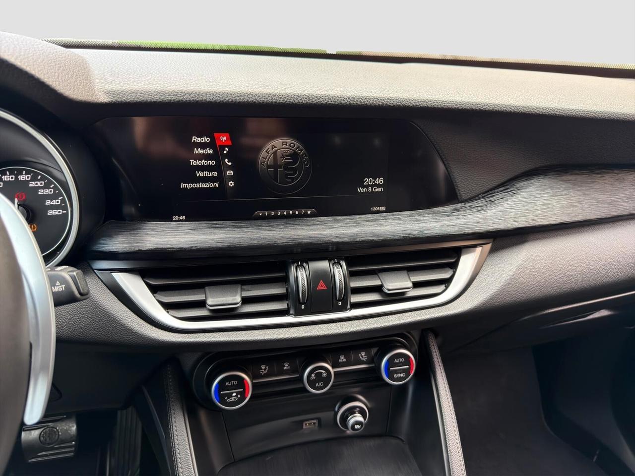 Alfa Romeo Stelvio 2.2 Turbodiesel 160 CV AT8 RWD Sport-Tech 2019
