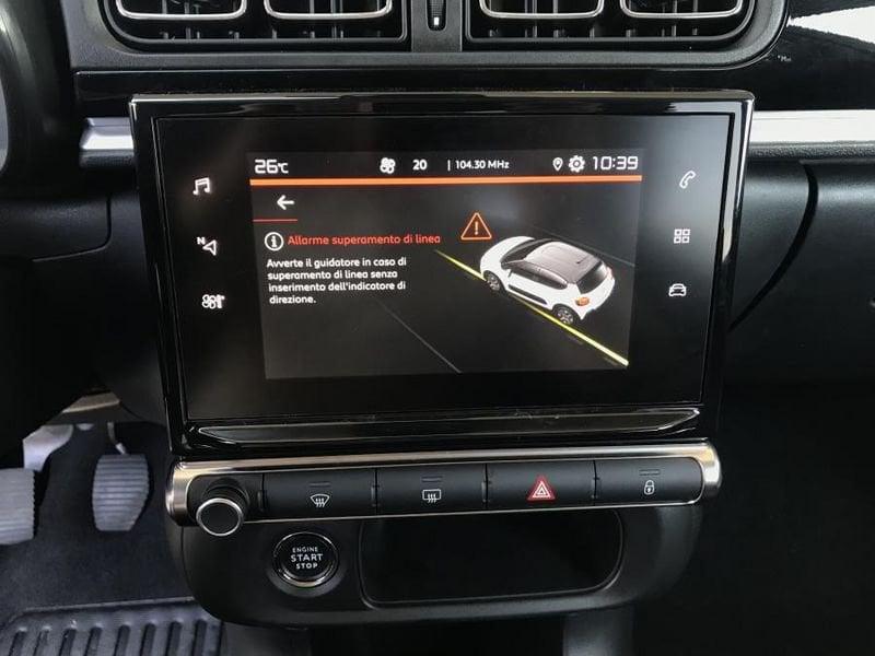 Citroën C3 PureTech 83 S&S Shine CERCHI LEGA+KEYLESS
