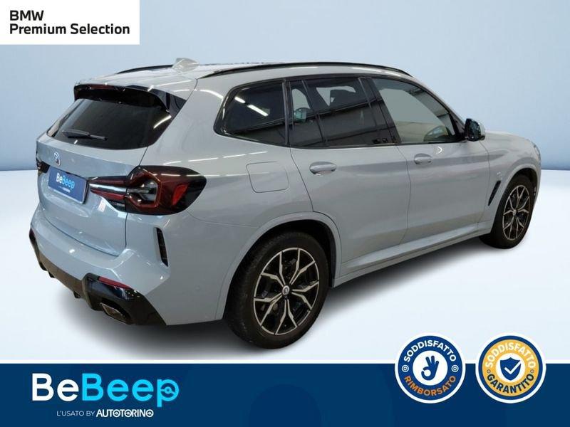BMW X3 XDRIVE20D MHEV 48V MSPORT AUTO