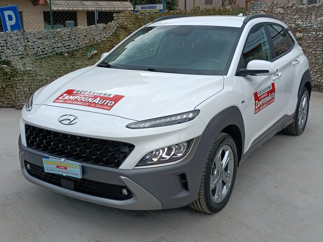 Hyundai Kona 1.6 CRDI Hybrid 48V GASOLIO Elettrica ZAMPOGNAUTO