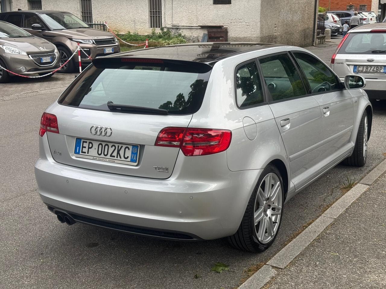 Audi A3 SPB 2.0 16V TFSI quattro S tronic S-line - CON TETTO APRIBILE - FULL OPTIONAL