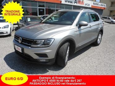 VOLKSWAGEN Tiguan 2.0 TDI SCR 4MOTION BlueMotion Tec. - UniPropriet.