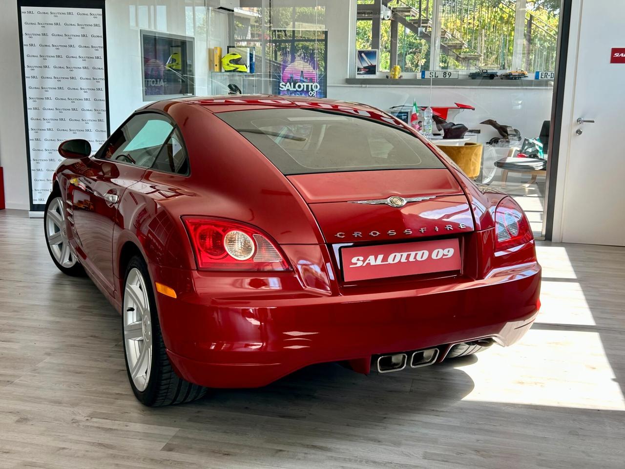 Chrysler Crossfire *67000 KM ORIGINALI *BORDEAUX*GARANZIA*ASI*COMPLETAMENTE ORIGINALE*