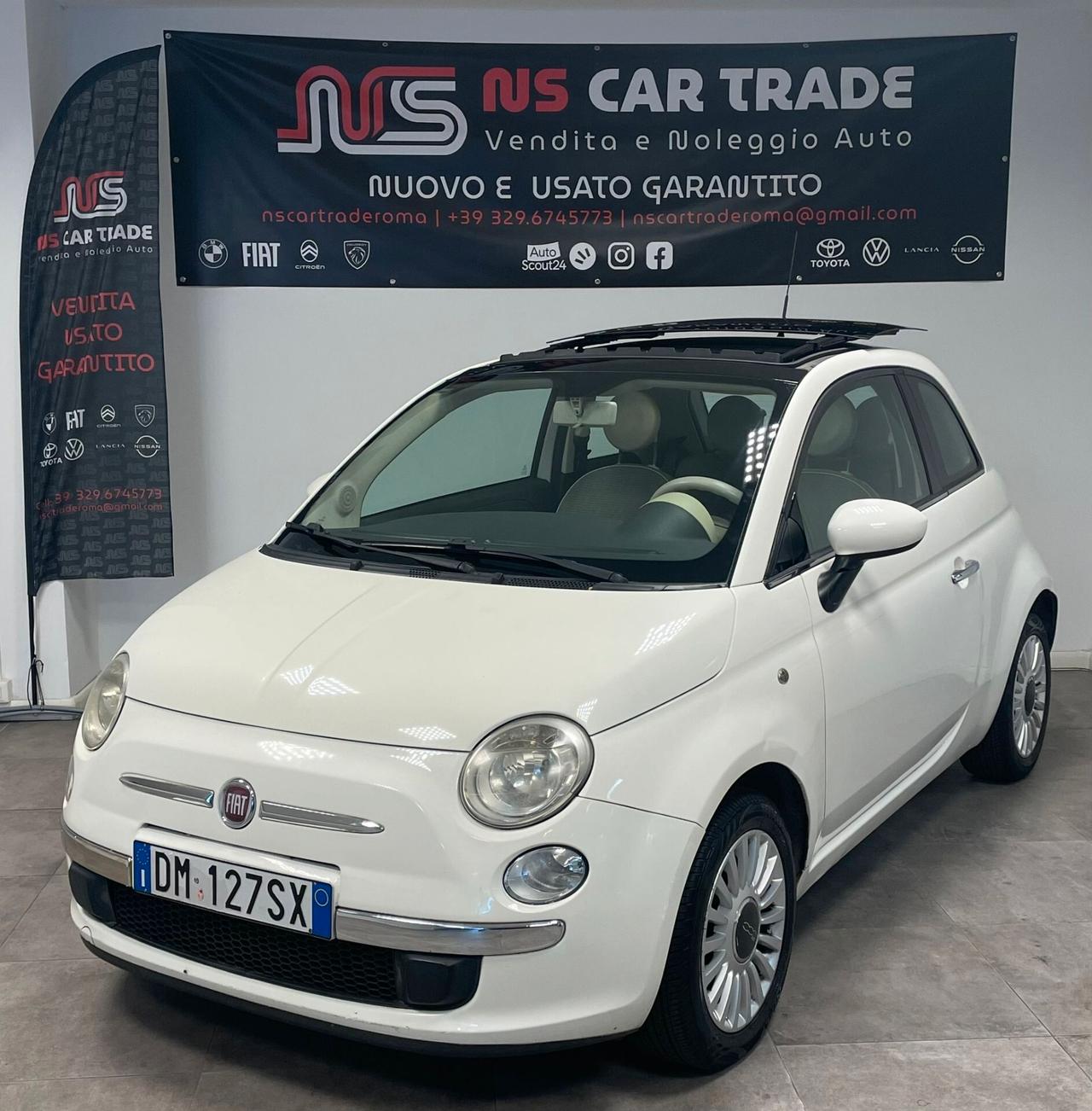 FIAT 500 1.2 LOUNGE-OK NEOPATENTATI-TETTO APRIBILE