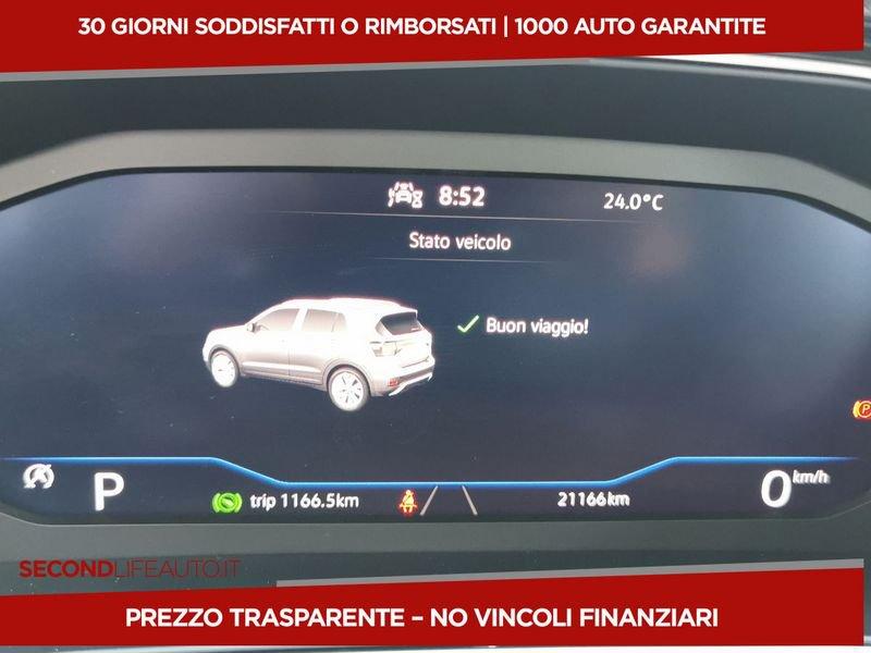 Volkswagen T-Cross 1.0 tsi Advanced 110cv dsg