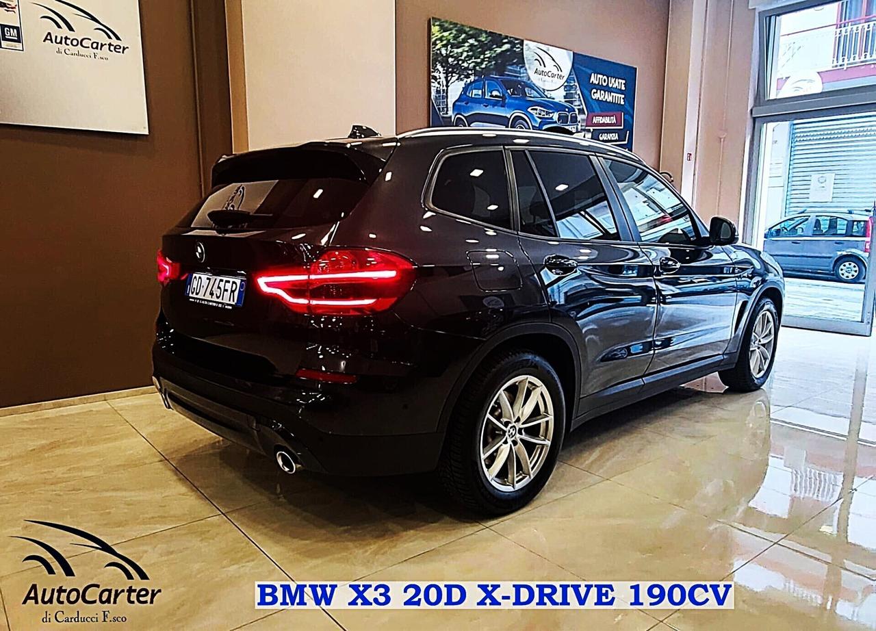 Bmw X3 2.0 TDI 190CV X-DRIVE -2021-1 PROPRIET