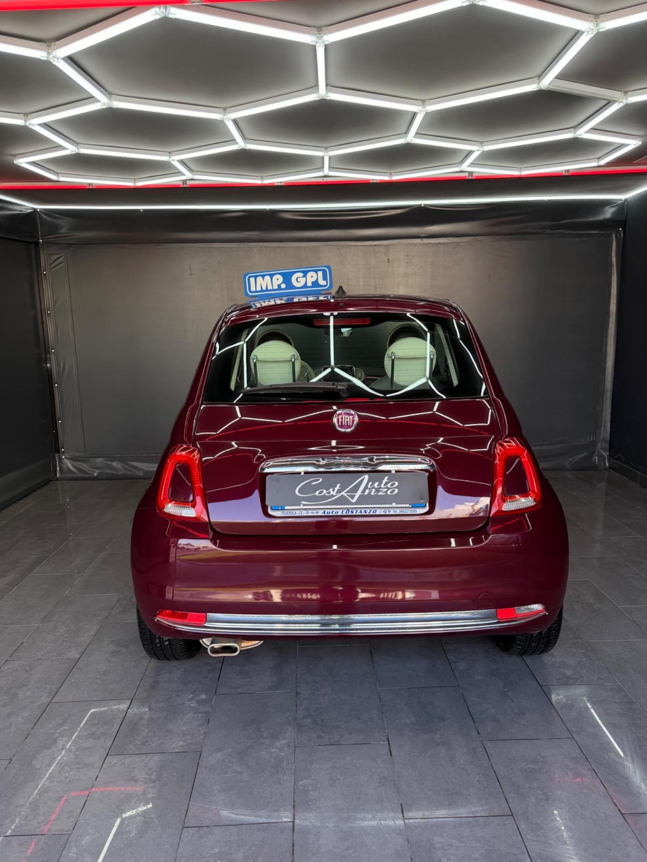 Fiat 500 1.2 GPL Lounge 2016 PERFETTA