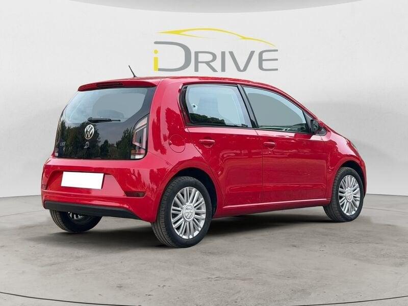 Volkswagen up! up! 5p 1.0 eco up! BENZ/METANO 68cv ROSSO TORNADO