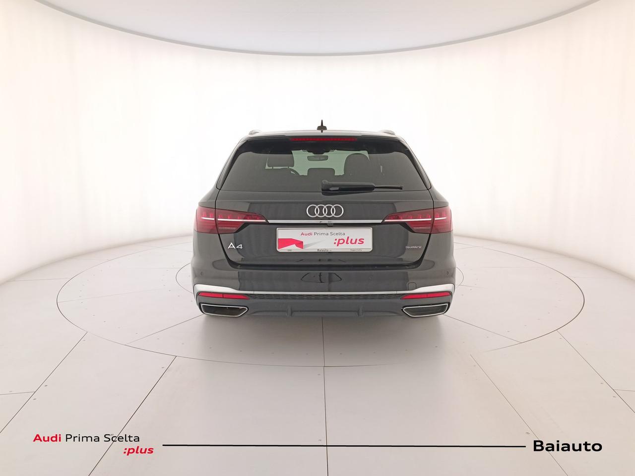 Audi A4 avant 40 2.0 tdi mhev 204cv s line edition quattro s tronic