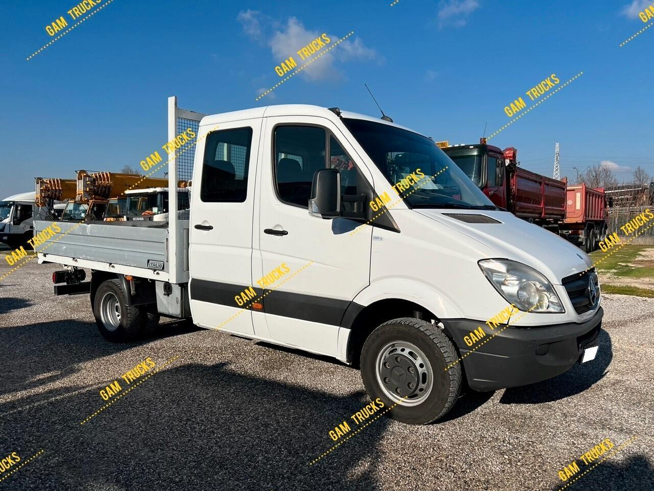 Mercedes Sprinter 413CDi doppia cabina cassone fisso
