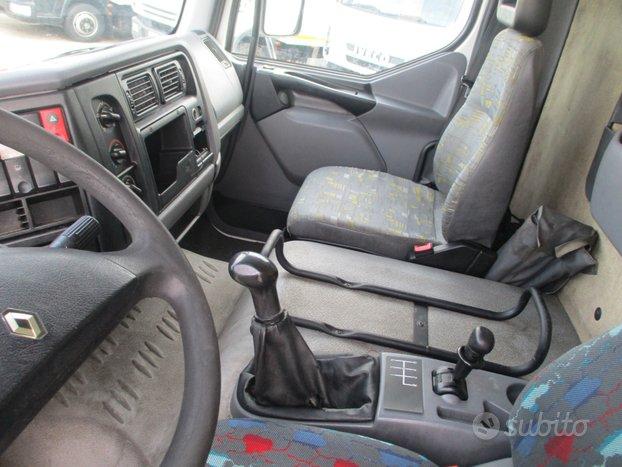 Renault MIDLUM 120/21 GRU PM 8523 4 PIEDI CASSONE