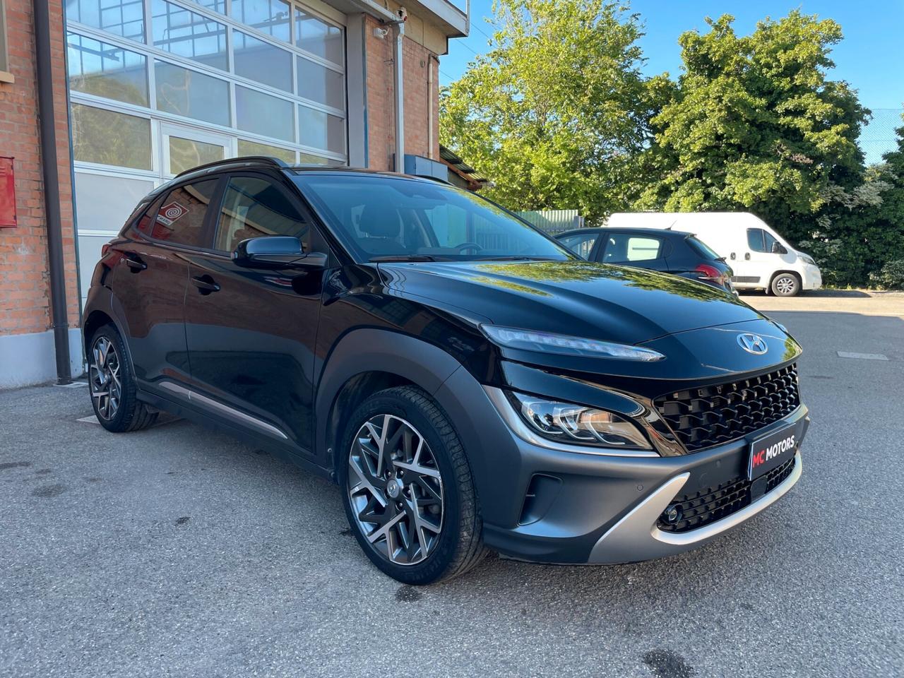 Hyundai Kona 1.6 HYBRID XLINE AUTOMATICA Safety Pack- TAGLIANDI UFFICIALI