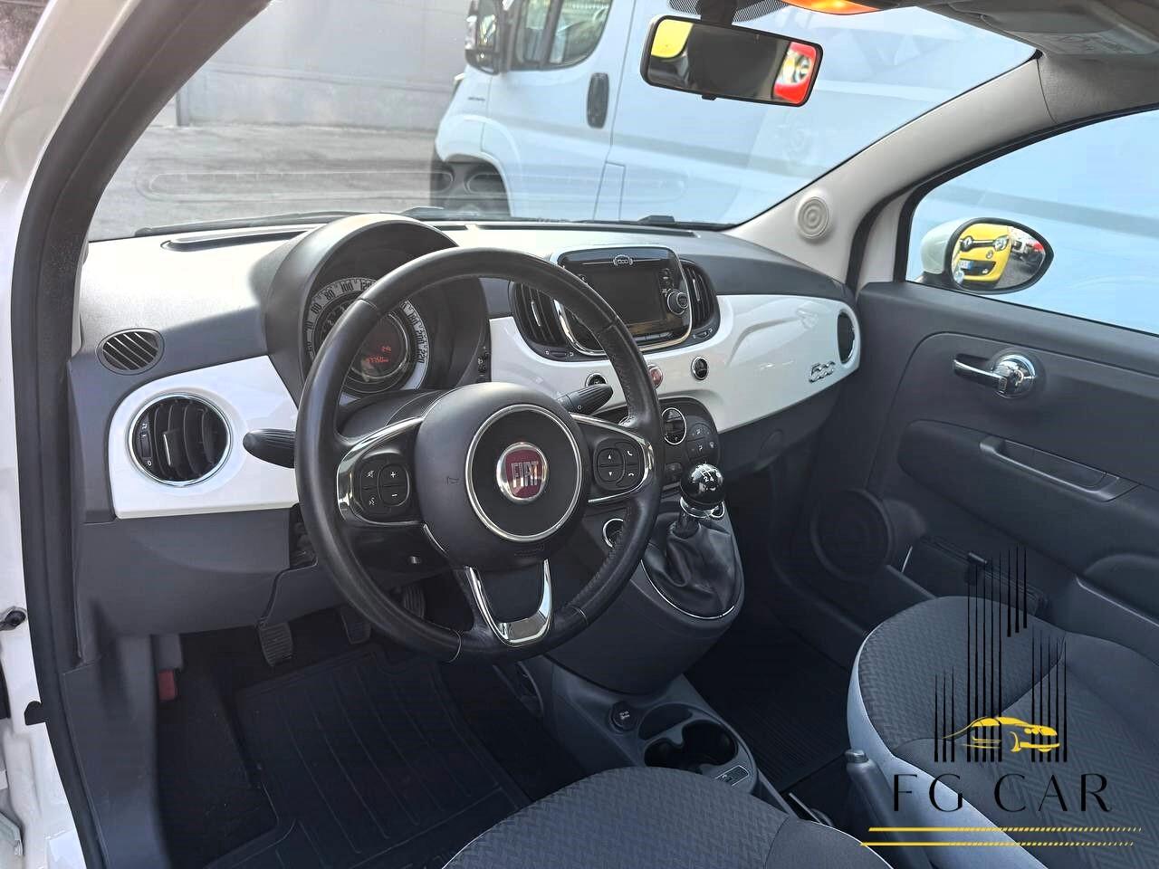 FIAT 500 1.2 LOUNGE 69 CV BENZ 11/2017