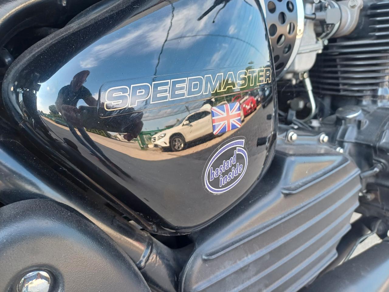 Triumph SpeedMaster preparazione Mr.Martini