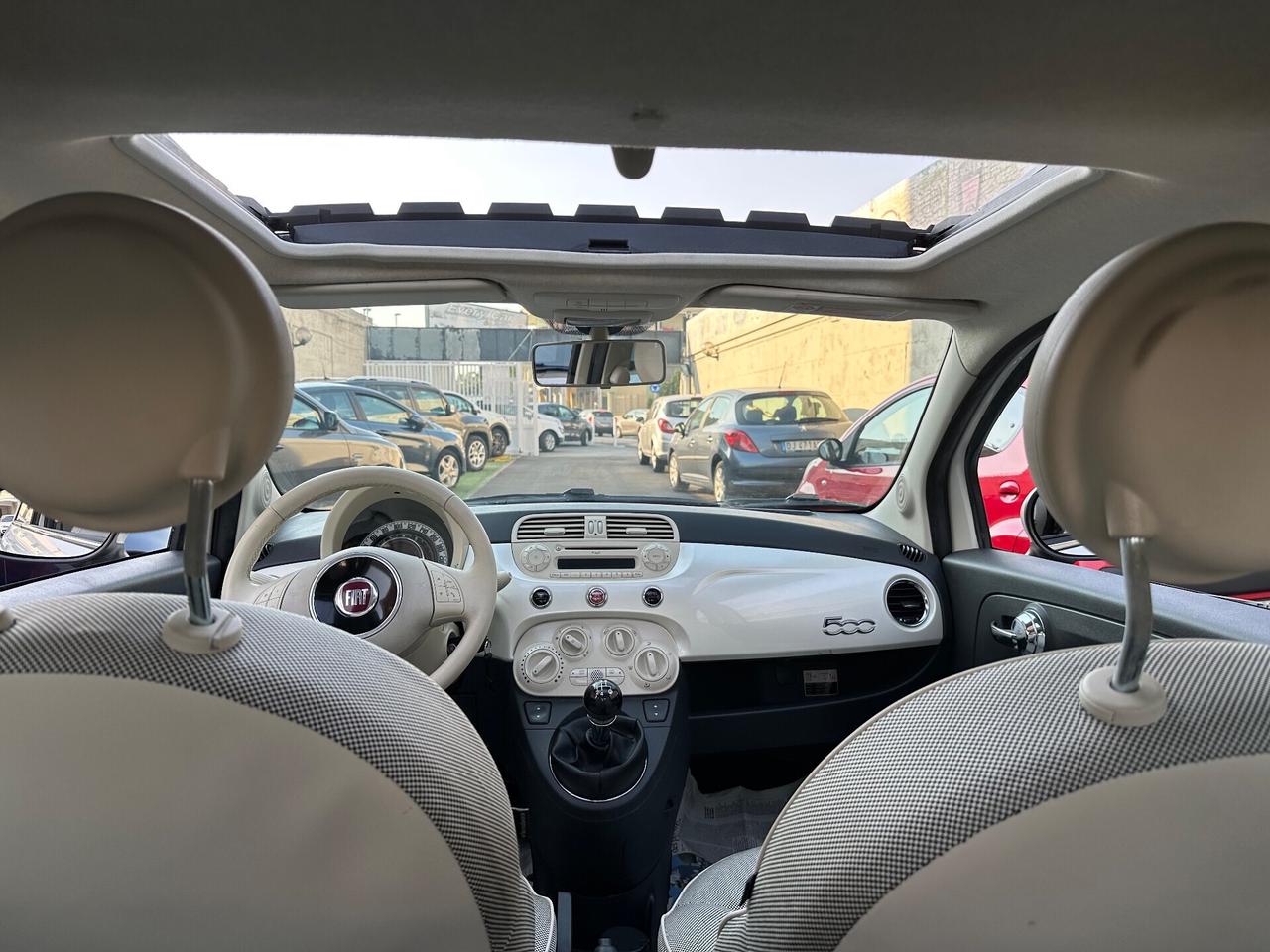 Fiat 500 1.2benz. “TETTO APRIBILE” Km80.000- 2009