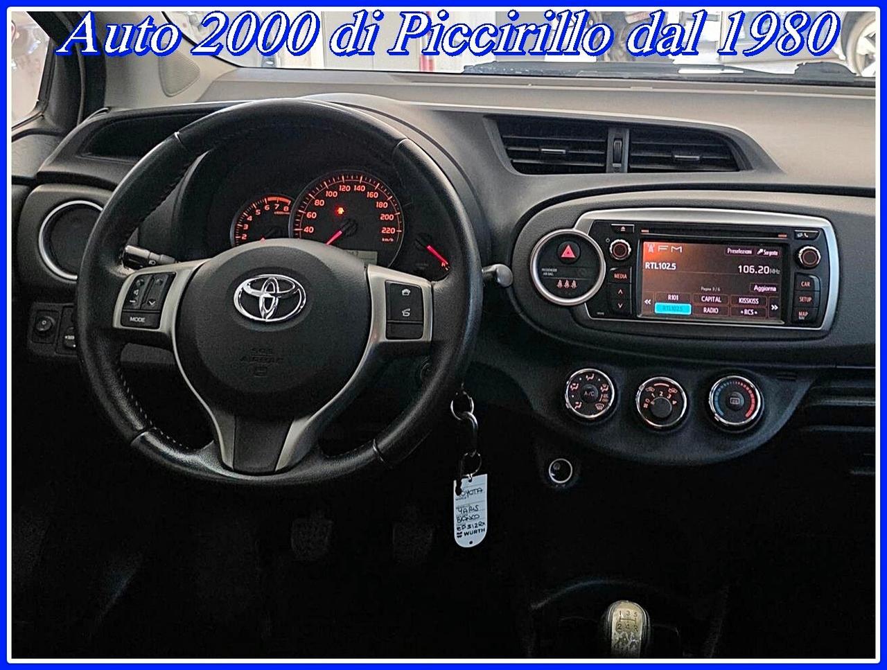 Toyota Yaris 1000 5/P km certificati Garanzia12Mesi