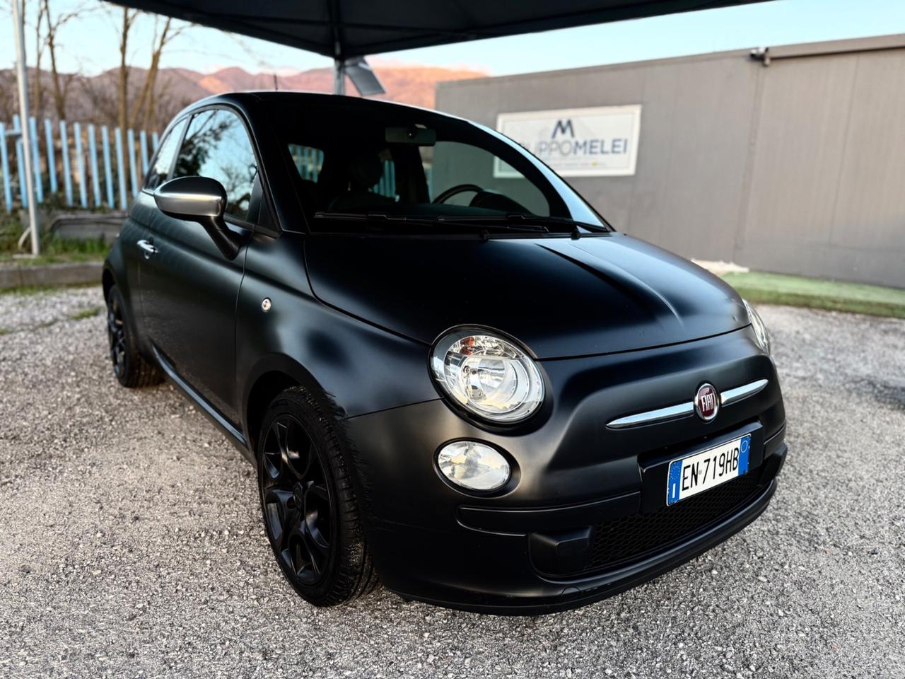 Fiat 500 TwinAir Turbo BLACK MATT ANCHE NEOPATENTATI
