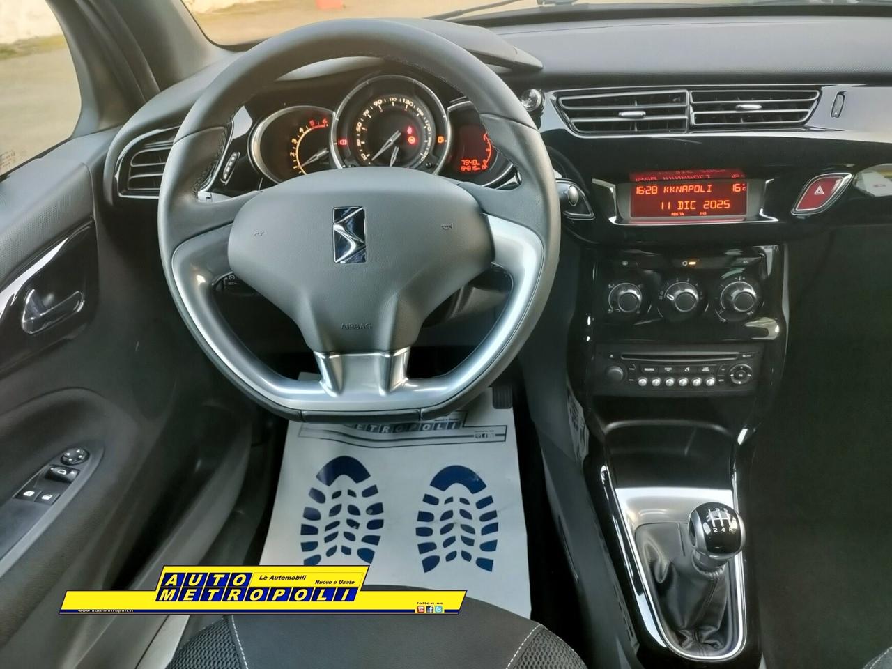 Ds DS3 1.6 90cv HDI So Chic