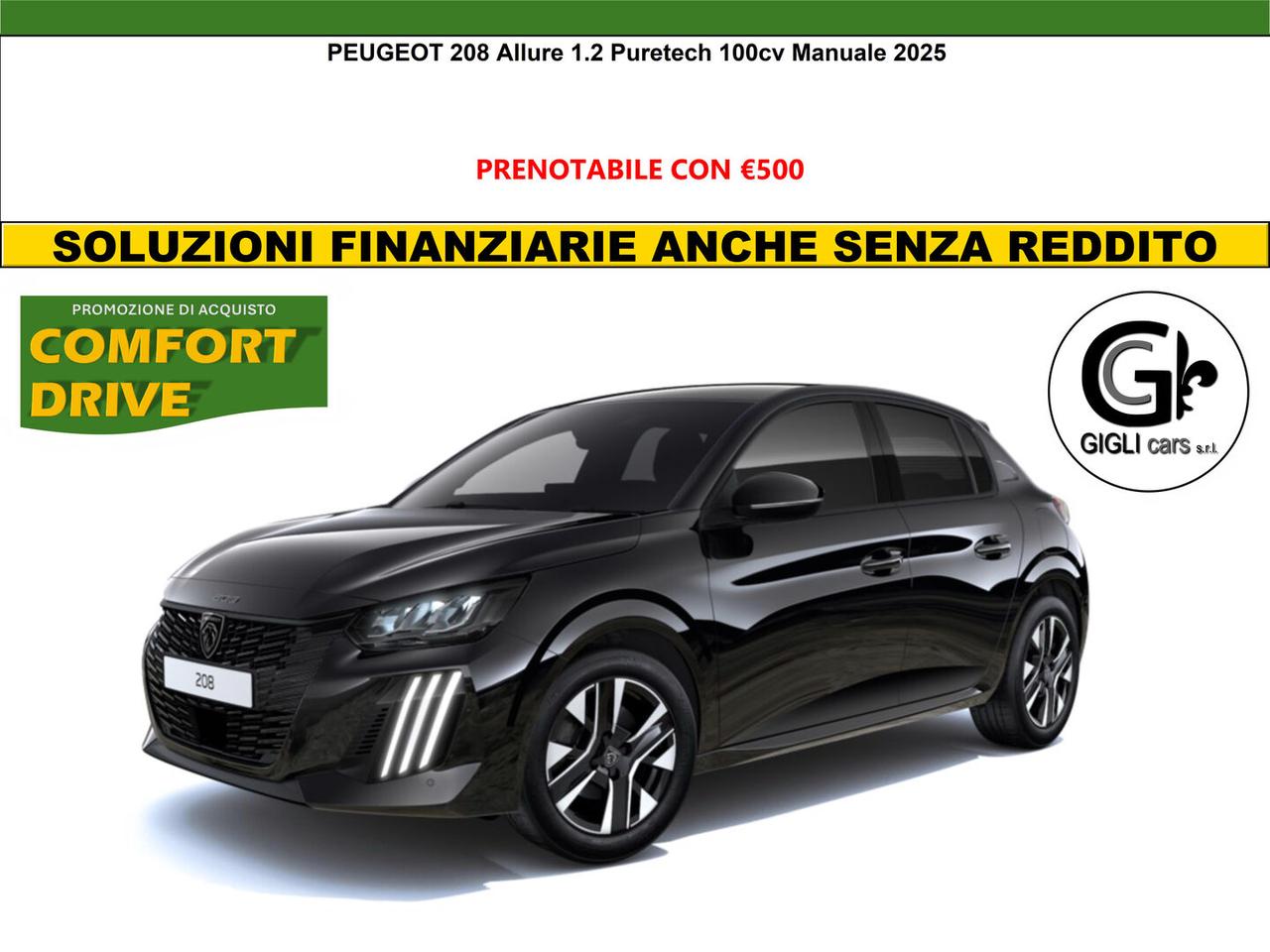 Peugeot 208 1.2 PureTech 100cv S&S Allure Led Neopatenati
