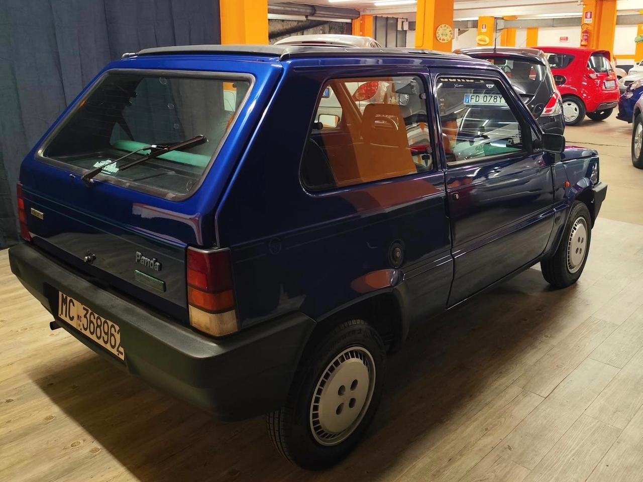 STRAORDINARIA FIAT PANDA SERGIO TACCHINI 750 FIRE, UNICO PROPRIETARIO CON SOLI 46.308 KM CON TETTO APRIBILE