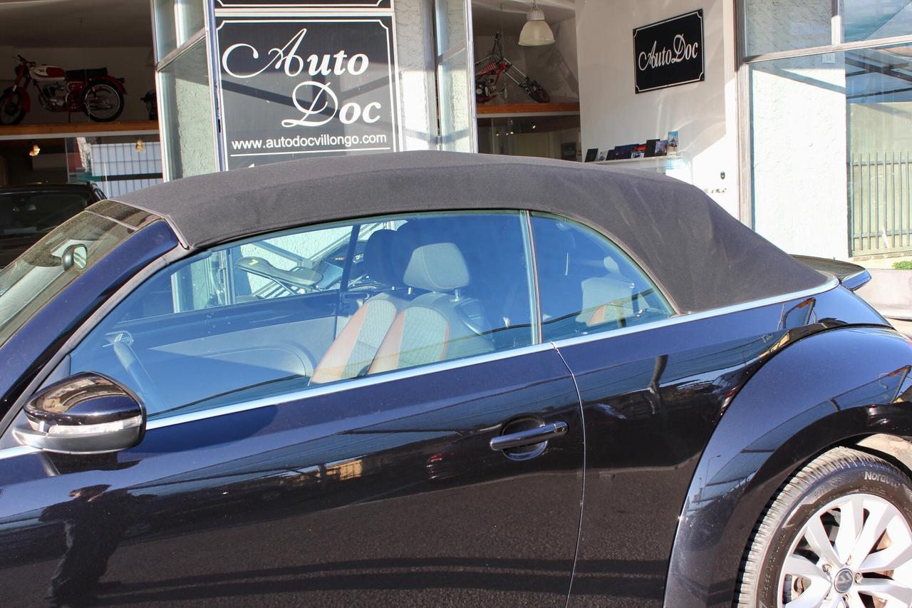 Volkswagen Maggiolino Cabrio 1.2 TSI DSG 105CV NAVY SENSORI