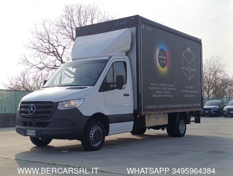 Mercedes-Benz Sprinter 415 CDI T43/35 p.l. rg*GEMELLATO*CENTINATO CON PEDANA POSTERIORE*