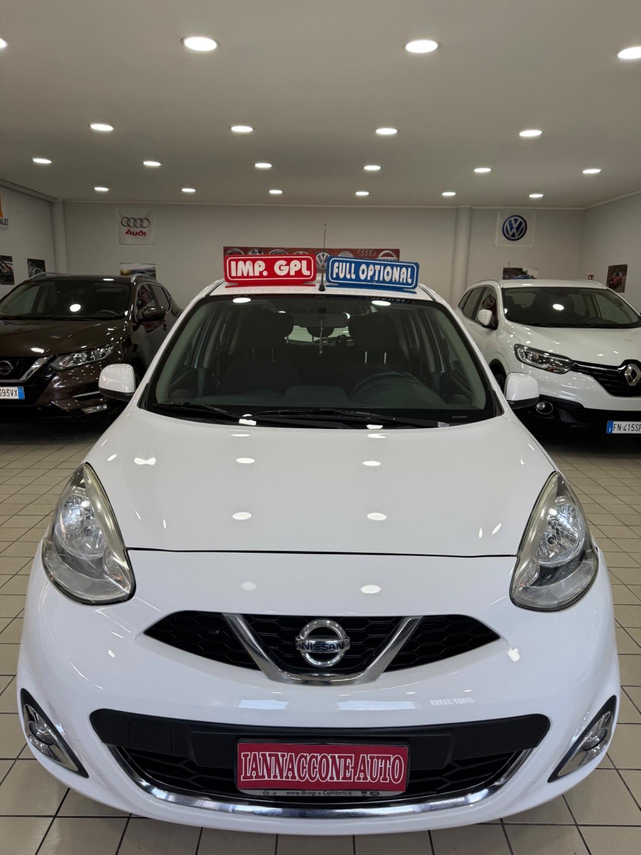 Nissan Micra 1.2 gpl 2017 nuova