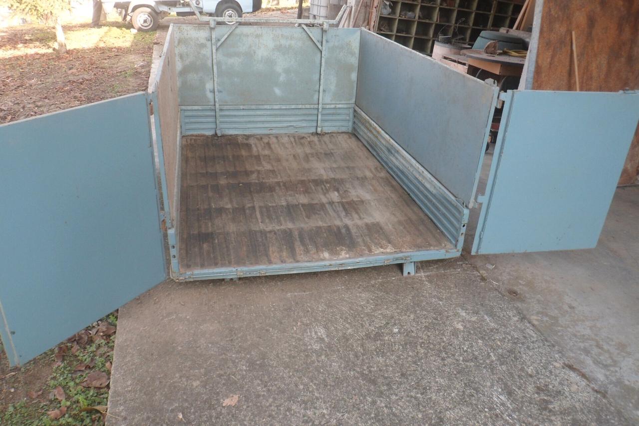 Piaggio Ape car p2/p3 solo cassone ribaltabile con soprasponde