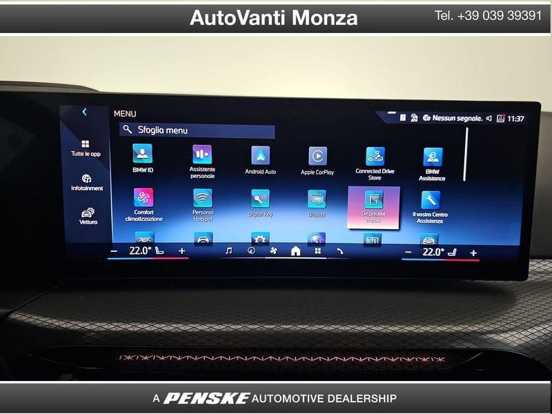 BMW Serie 3 318d Touring mhev 48V MSport auto con gancio traino