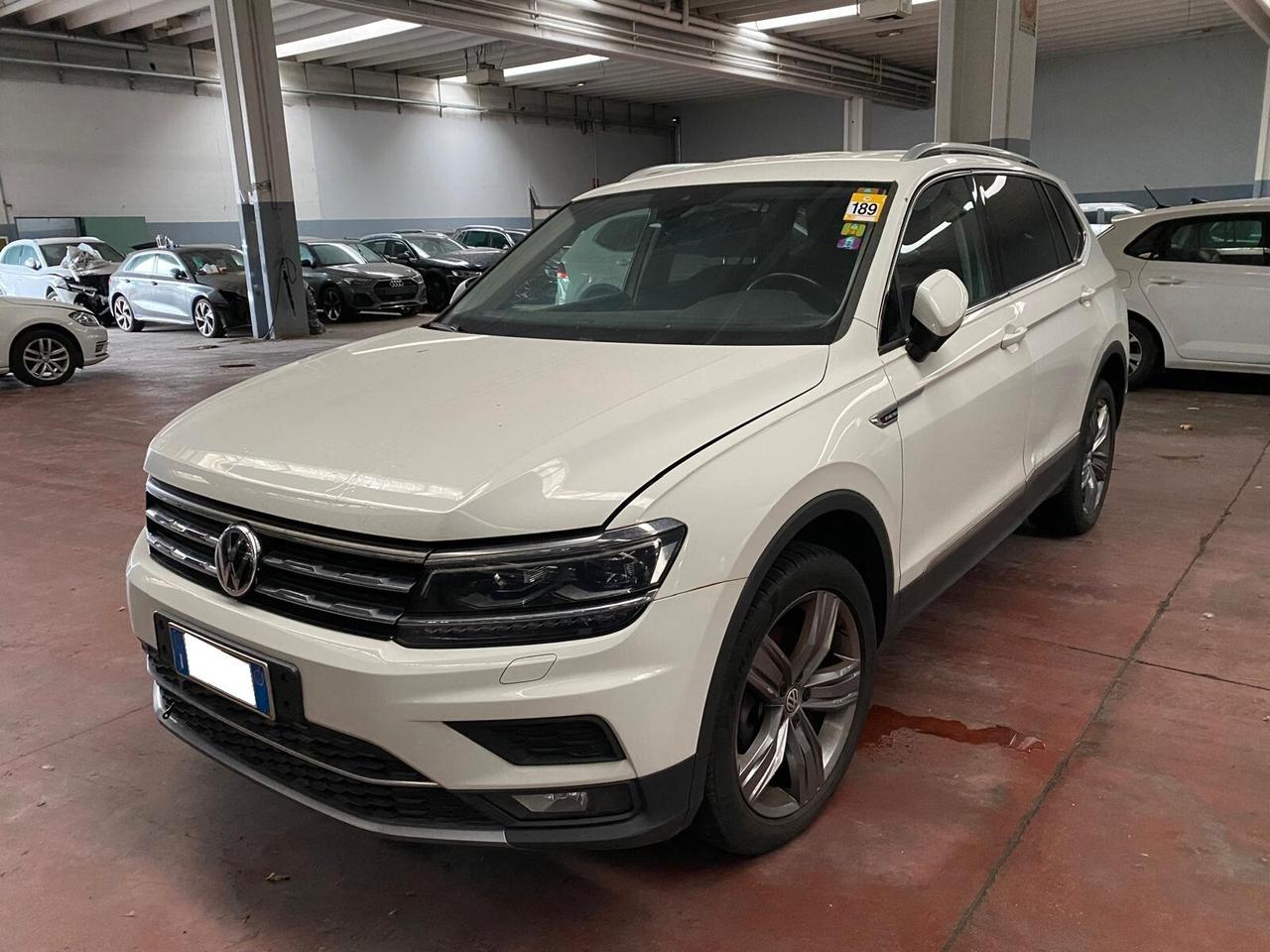 Volkswagen Tiguan Allspace 2.0 tdi 4motion 150cv dsg MOTORE KO