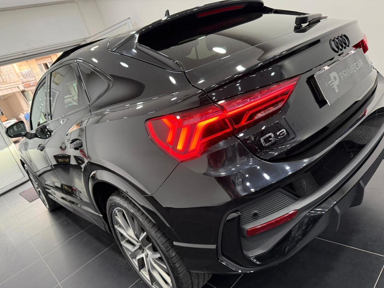 Audi Q3 SPORTBACK SPB 35 TDI quattro S tronic S line edition TETTO CERCHI 20 PACCH. LUCI CAMERA 360