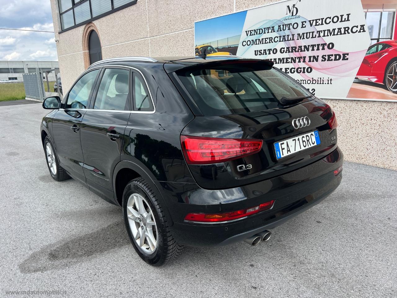 AUDI Q3 2.0 TDI 184CV quattro S tr. Sport NAVI PELLE SOLO KM.125000