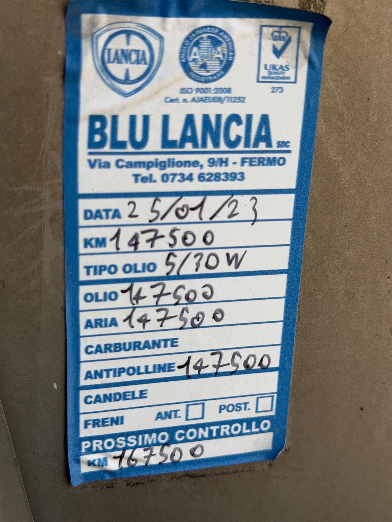 Lancia YPSILON 1.2 BENZINA 2008 - NORD ITALIA