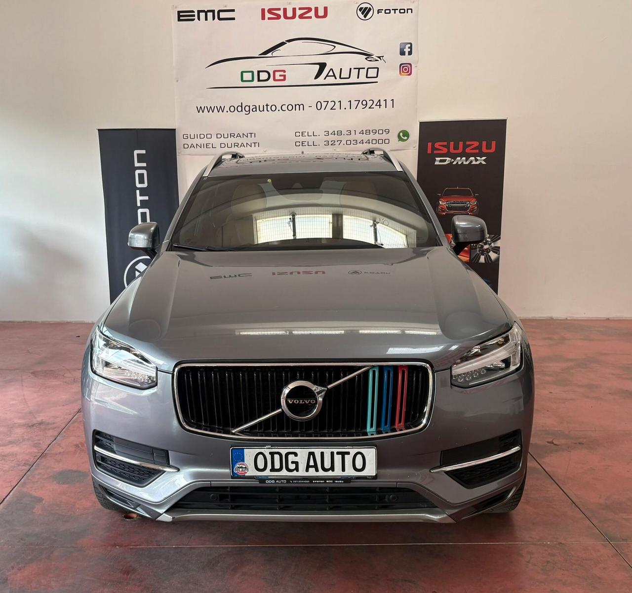 VOLVO XC 90 CAMBIO AUT.4X4 POSTI 7 Diesel 2000 CV 235 Garanzia 12 mesi