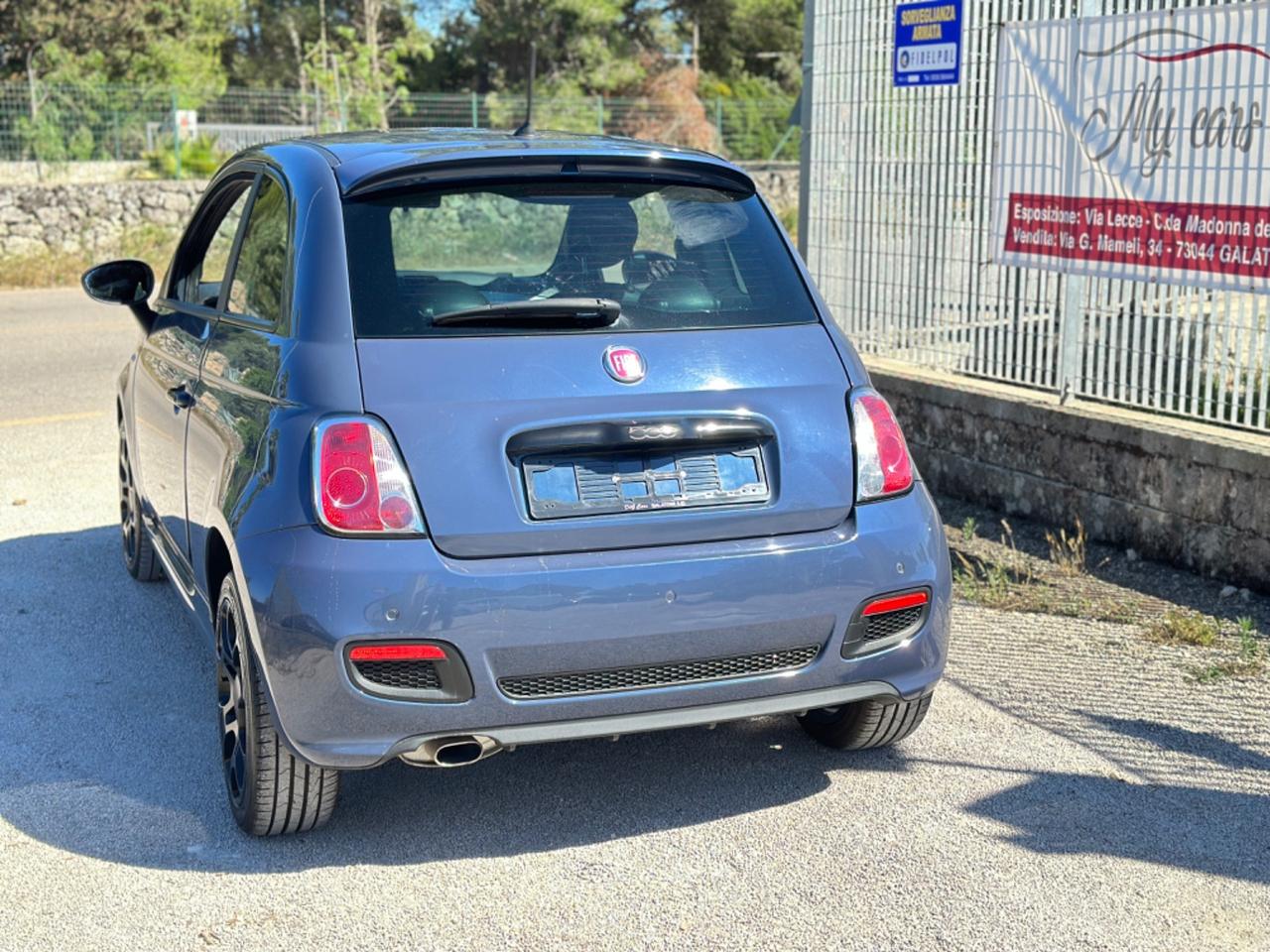 FIAT 500 S 1.2-2013 16”/PELLE/BLUE&me