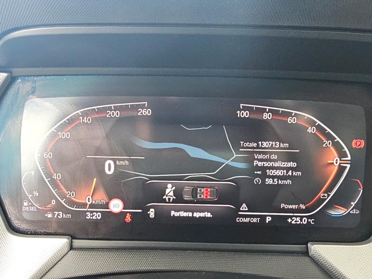 BMW 116 d Advantage auto + TETTO APRIBILE
