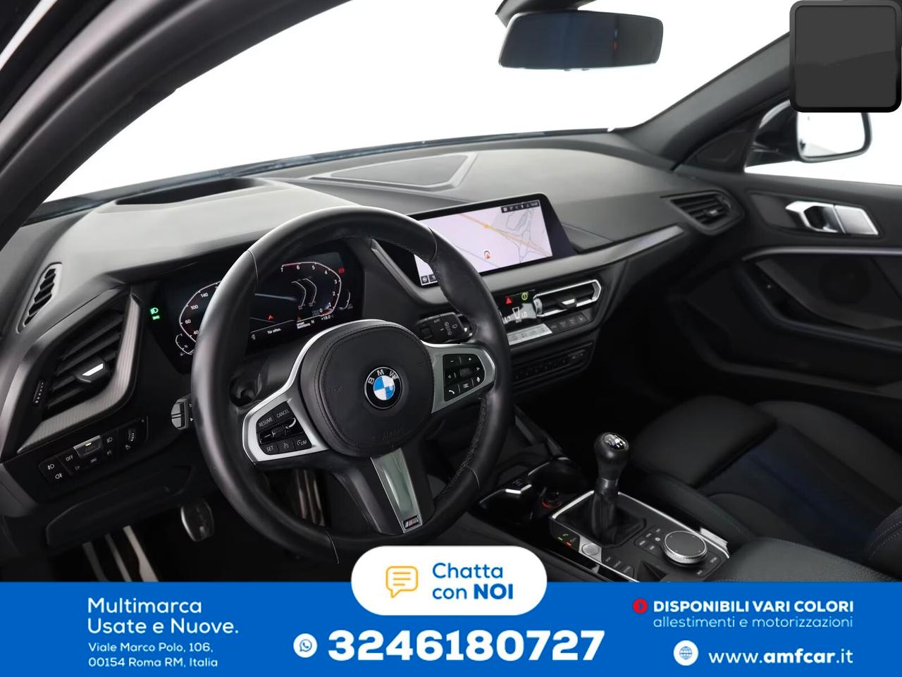 Bmw 118i 5p. M sport Navi Pelle Pelle, Camera, Shadow