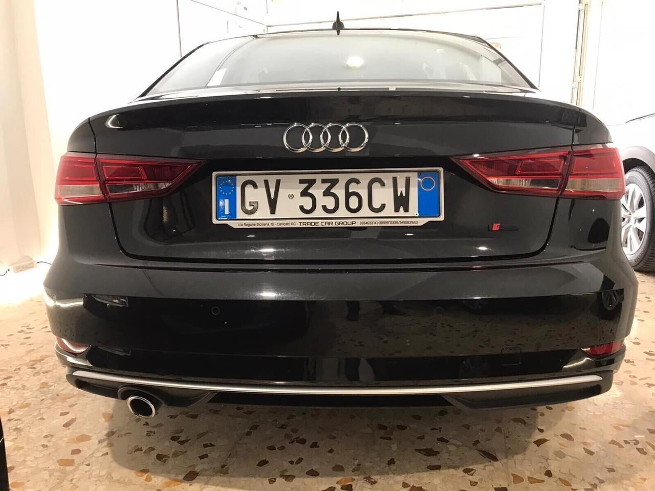 Audi A3 1.6 TDI SEDAN S-LINE 7/2019 IVA ESPOSTA