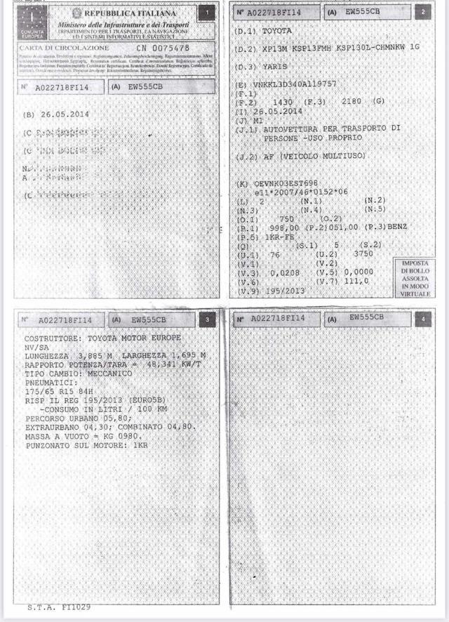 TOYOTA Yaris 1.0 5 porte Lounge