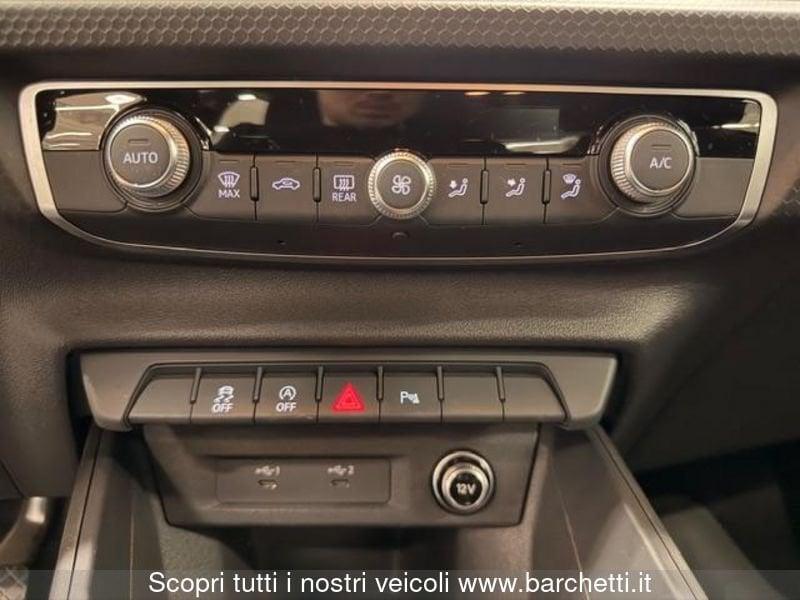 Audi A1 Sportback 25 1.0 tfsi Identity Black