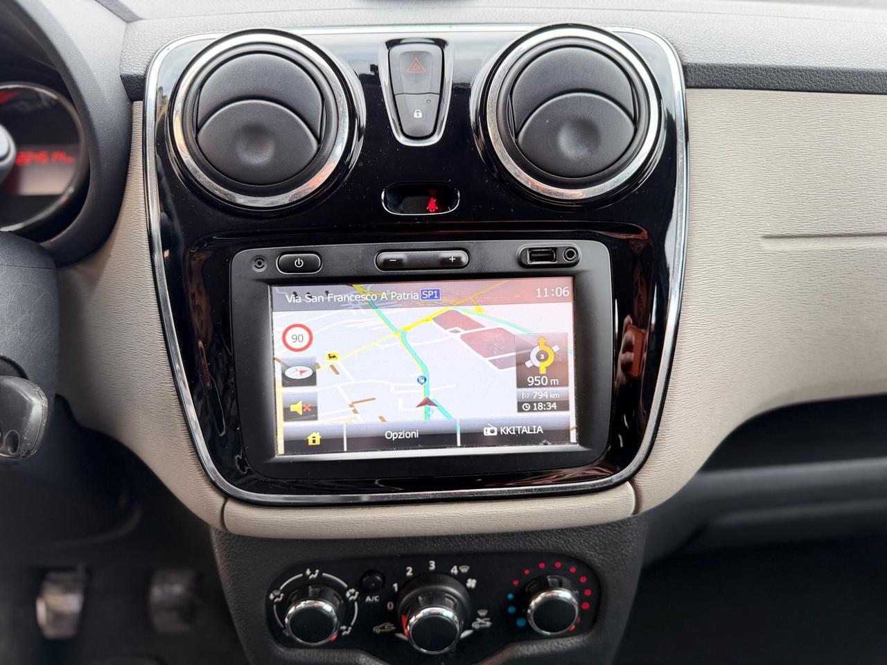 Dacia Lodgy 1.5 dCi 8V 90CV 5 posti Lauréate