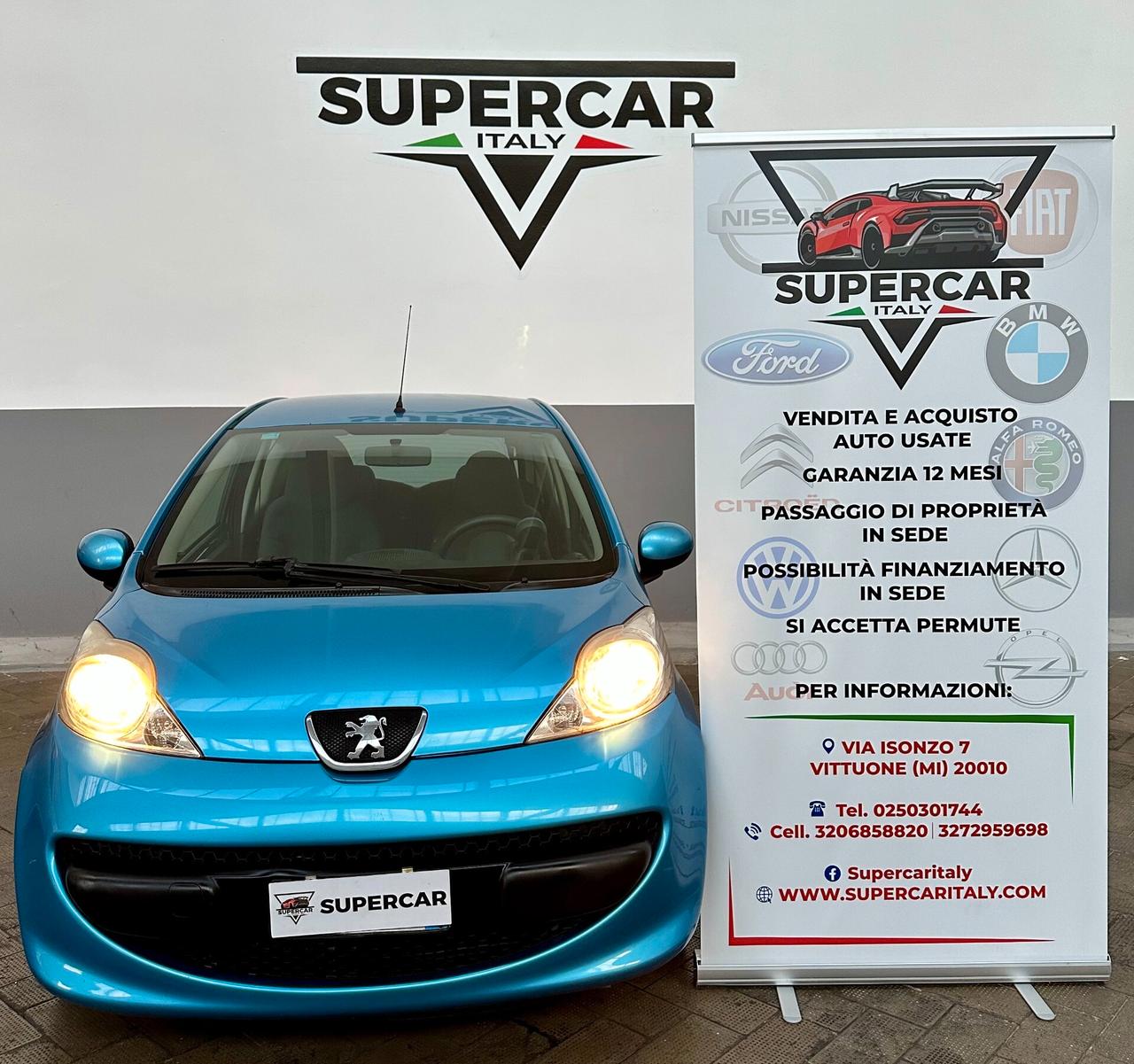 Peugeot 107 1.0 Benz, Euro 4, garantita e impeccabile.
