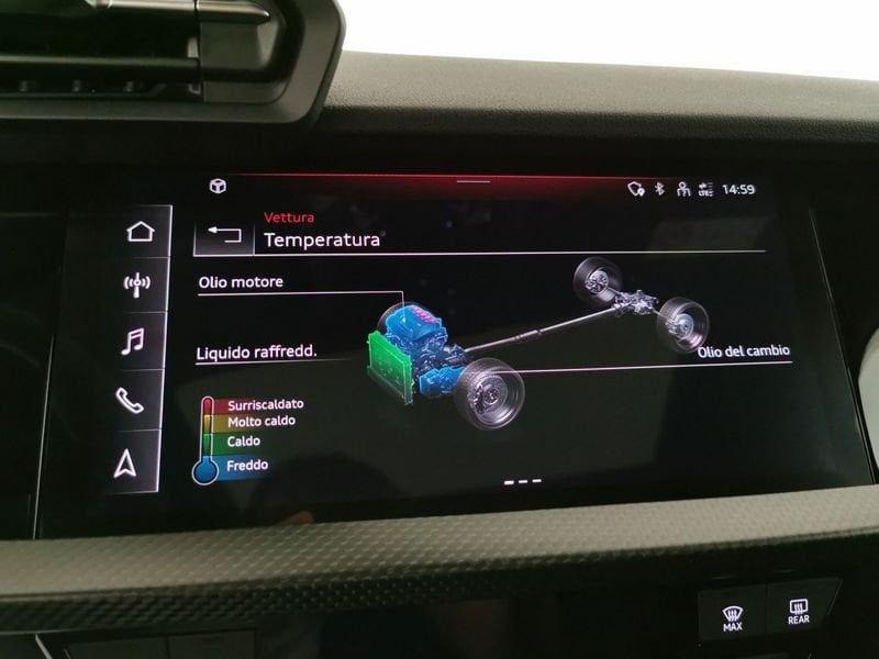 Audi A3 RS3 Sportback 2.5 tfsi performance quattro s-tronic freni carboceramici con PPF (pellicola protettiv