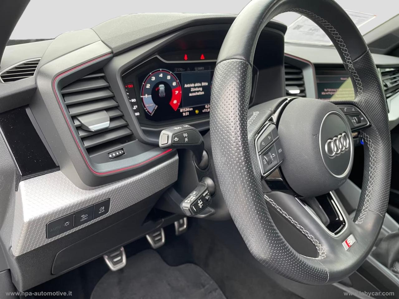 AUDI A1 SPORTBACK 30 TFSI S-line LED NAVI PELLE RETROCAMERA