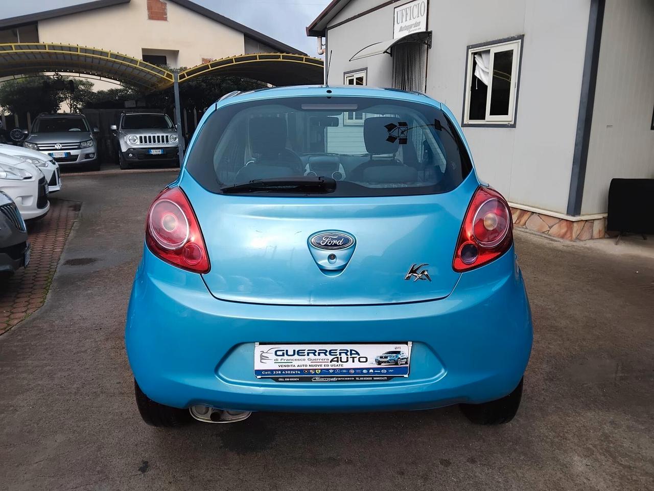 Ford Ka Ka 1.2 8V 69CV Titanium UNIC.PROP KM CERTIFICATI 131MILA ADATTA X NEO PATENTATI