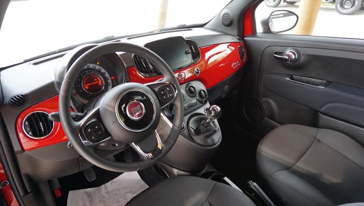 Fiat 500 1.0 hybrid (Red) 70cv