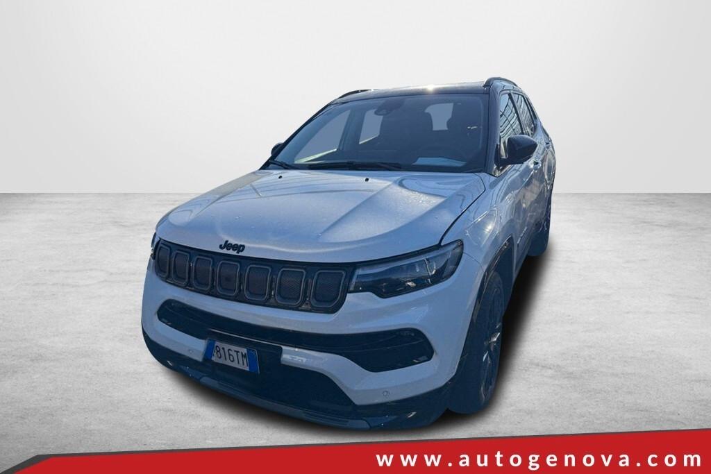 JEEP COMPASS 1.6 M-JET 130CV 6M. S ( FARI LED - ACTIVE PARKSENSE - ADAPTIVE CRUISE - PELLE - NAVI - MIRROR - TELECAMERA 360 - CERCHI 19 - TETTO BICOLORE )